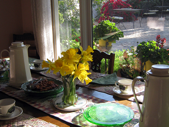 The Veranda Room - El Presidio Bed and Breakfast Inn